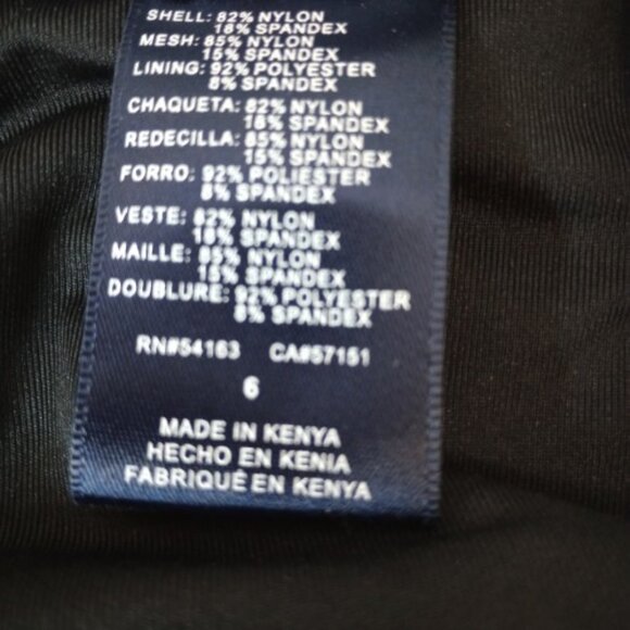 Tommy Hilfiger Standard Iconic One Piece Women's Swimsuit Size 6 Black NWOT - Picture 4 of 7